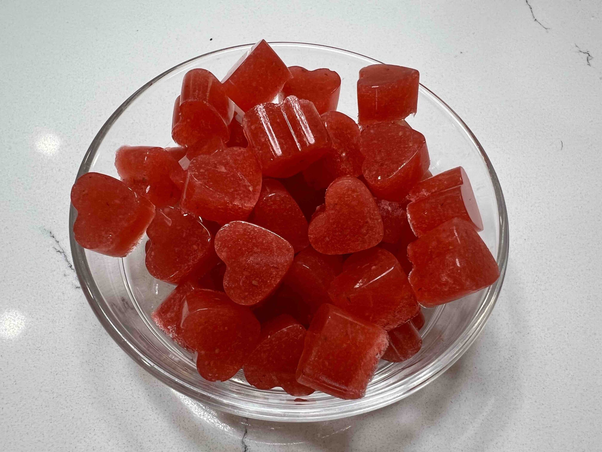 Strawberry Gelatin Gummies