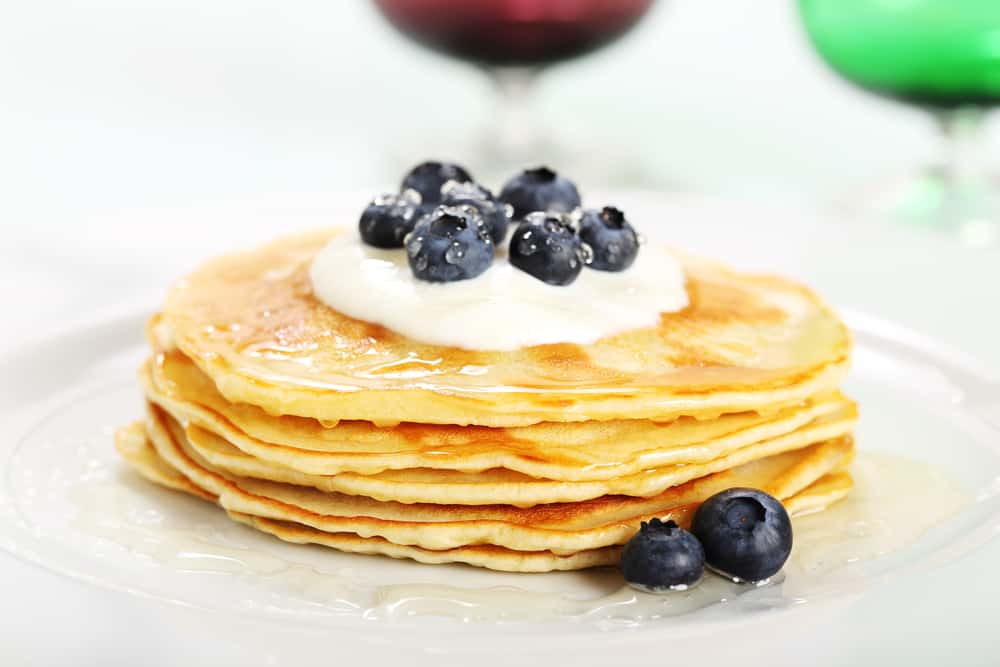 Pancakes with Yogurt